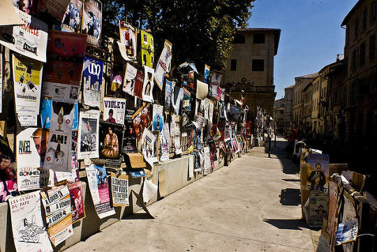 locandine del festival di avignone