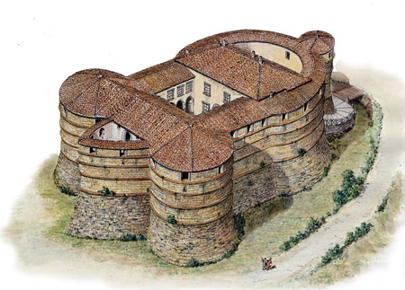 Rocca di Sassocorvaro - tartaruga