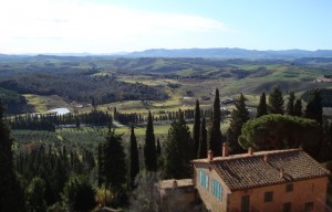 Castelfalfi - panorama
